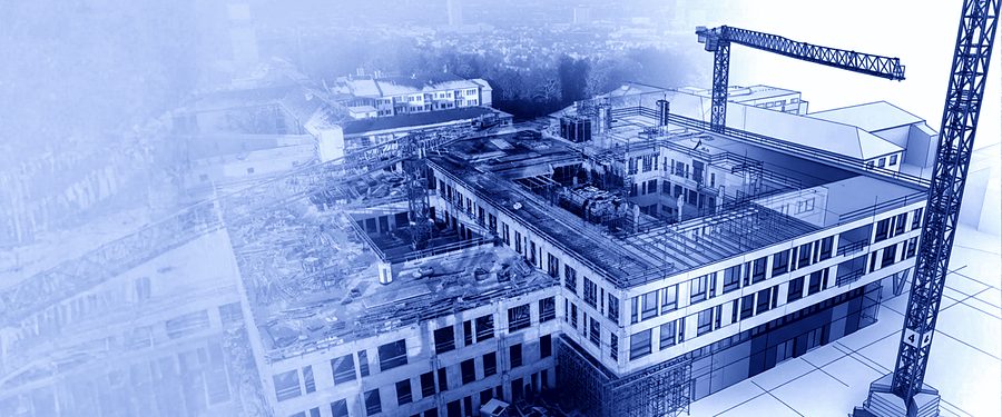 Heart Center Bonn under construction, model and as-built overlaid