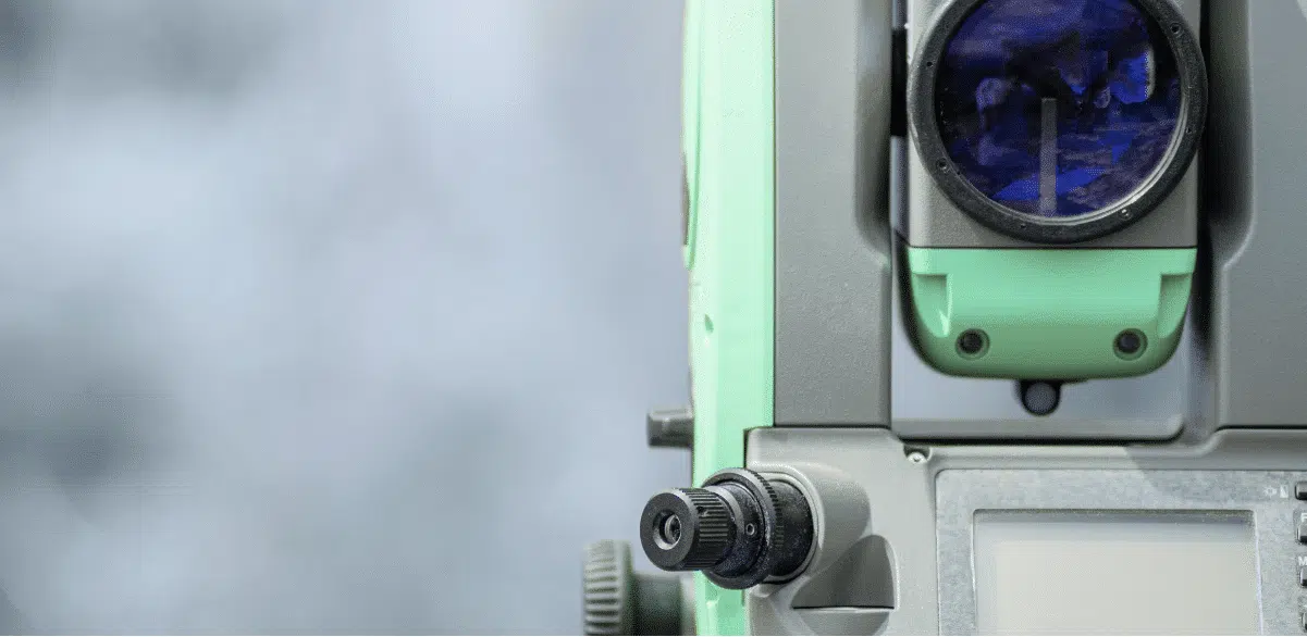 Laser scanner at work. One set-up, millions of measured points.